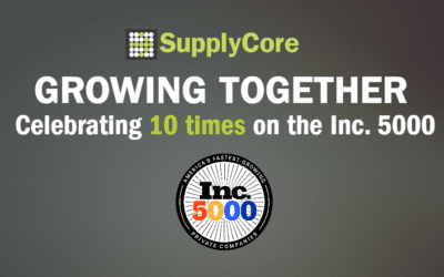 Growing Together: 10 Contributors to SupplyCore’s 10th Time on the Inc. 5000